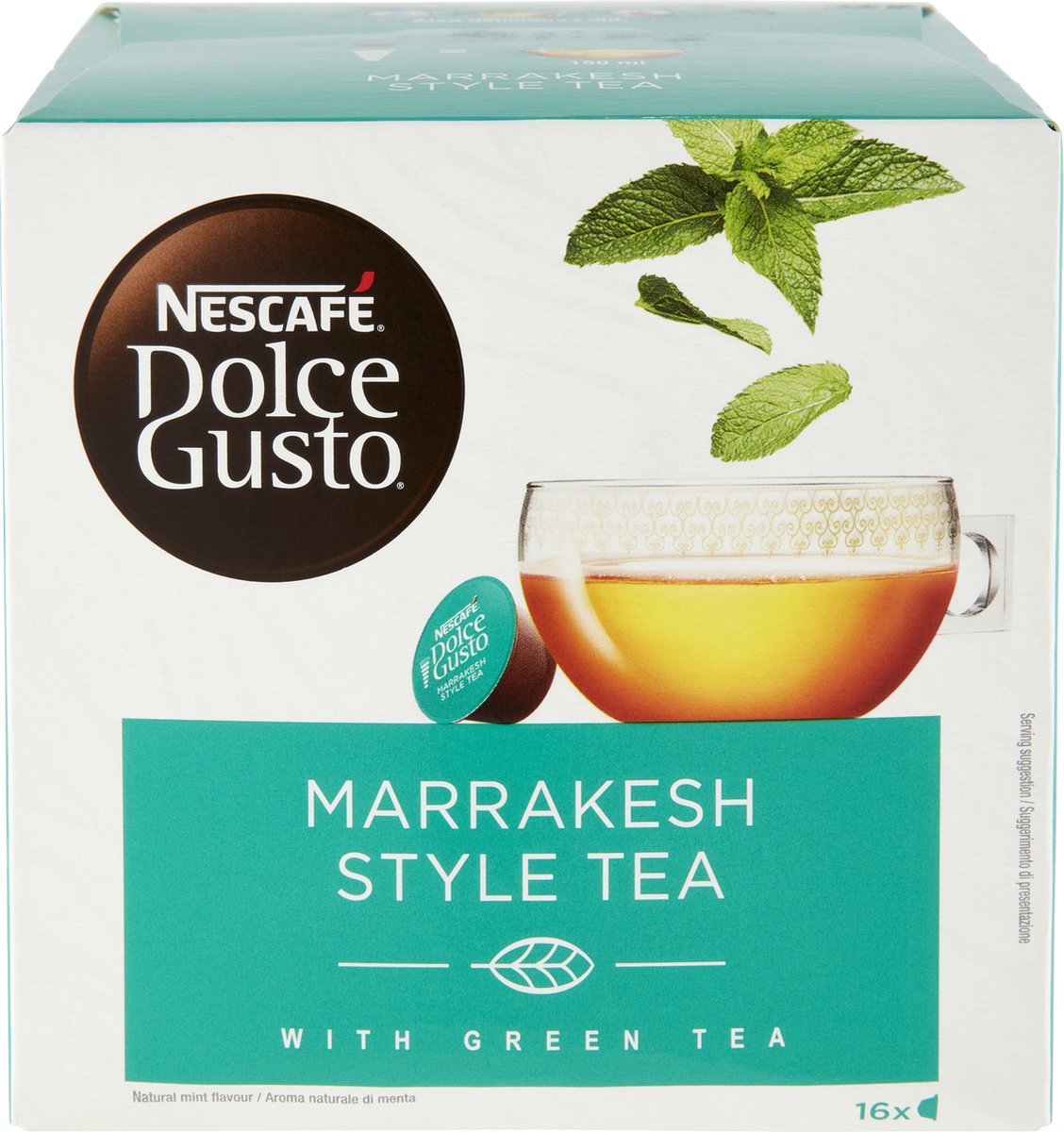Goedkoopste Koffiecapsules Nescafé Dolce Gusto 55290 Marrakesh Style Tea (16 uds
