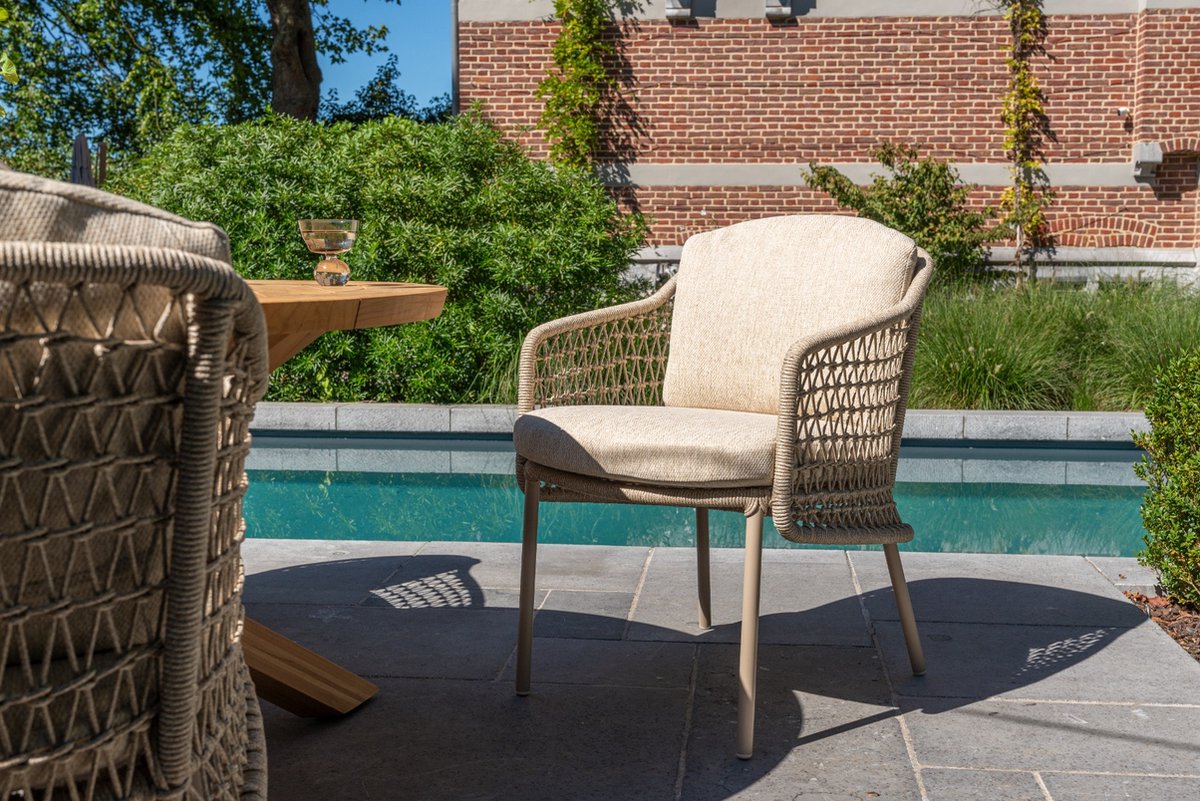 4 Seasons Outdoor Puccini garden chair - latte