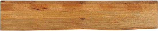 vidaXL Tafelblad rechthoekig 120x20x4 cm massief acaciahout