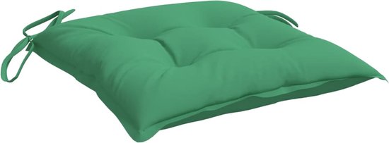 vidaXL - Coussins pour palettes - 4 - pcs - 50x50x7 - cm - oxford - tissu - vert