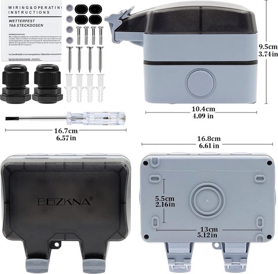Daboot Siliconen Beschermkappen Voor Starlink Mini – 2 Stuks, Waterdicht & Stofdicht – Weerbestendige Dop Voor De DC-stekker – Outdoor Accessoire
