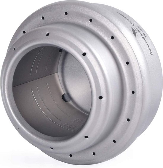 Kom Outdoor - Titanium Dubbelwandige Kom - Ultralicht Draagbaar Kookgerei Servies - Met Netzak - Voor Wandelen Picknick Thuis Rugzak Trekking Reizen - 200ml 220ml 260ml 300ml 420ml 450ml - X01NSK528 van Lixada — afbeelding 3