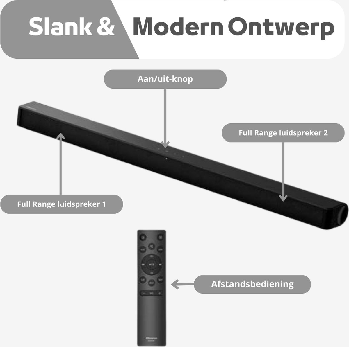 LifeStages Soundbar Met Subwoofer Revolutionair Geluid - afbeelding 3
