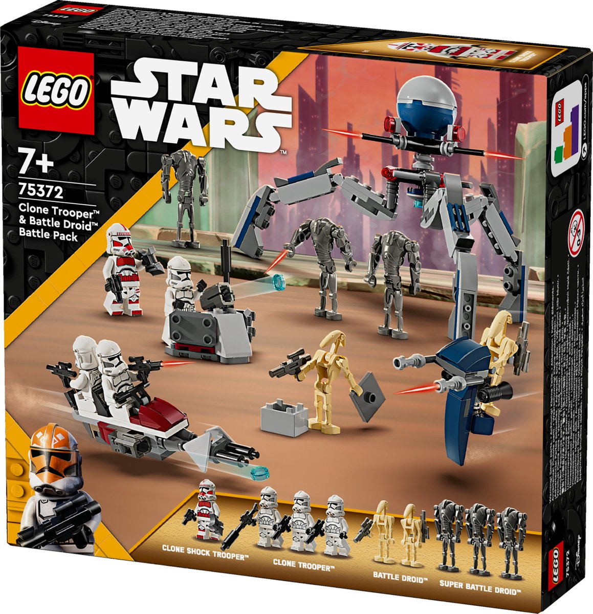 LEGO Star Wars Clone Trooper™ & Battle Droid™ Battle Pack - 75372 — afbeelding 23