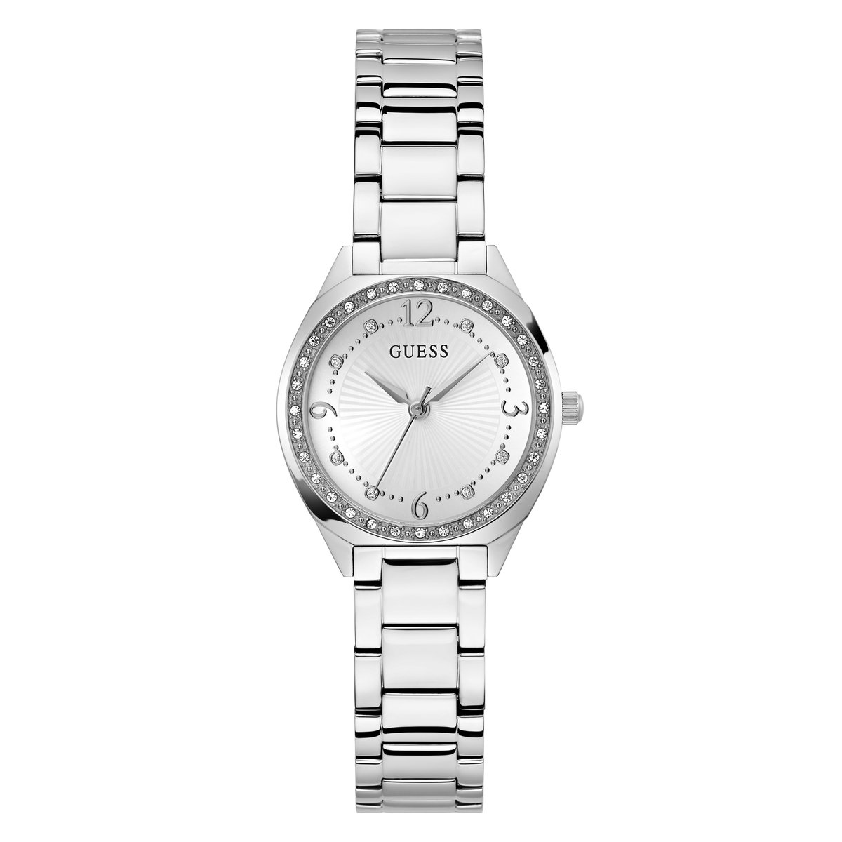 Guess Charlotte GW0767L1 Horloge - Staal - Zilverkleurig - Ø 30 mm