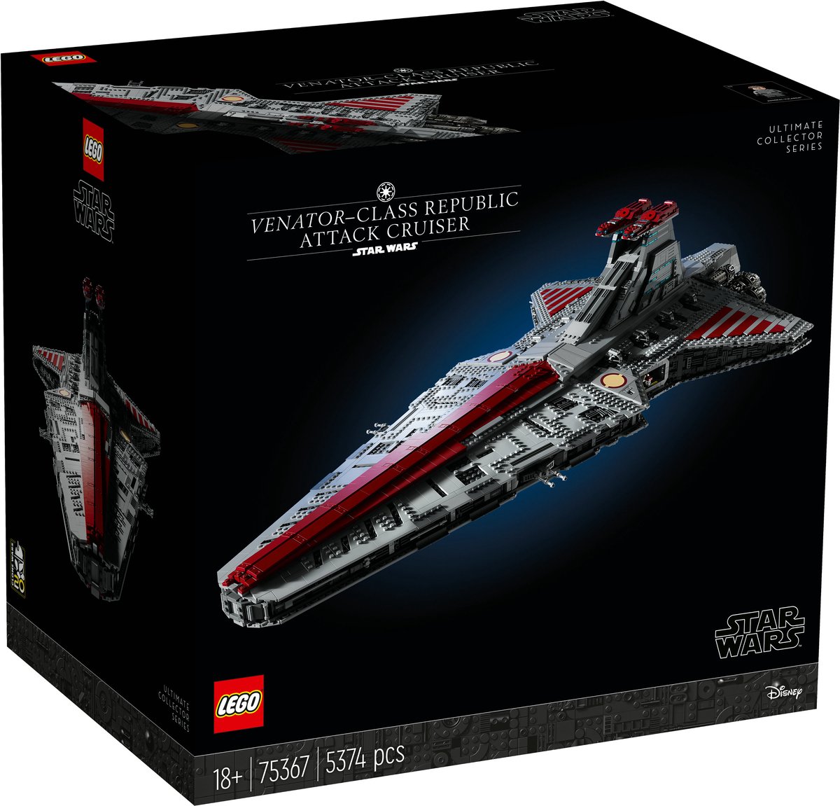 LEGO Star Wars Venator-Class Republic Attack Cruiser - 75367 — afbeelding 12