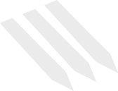 Étiquettes enfichables en PVC CombiCraft 120 x 20 mm Wit - 100 pièces