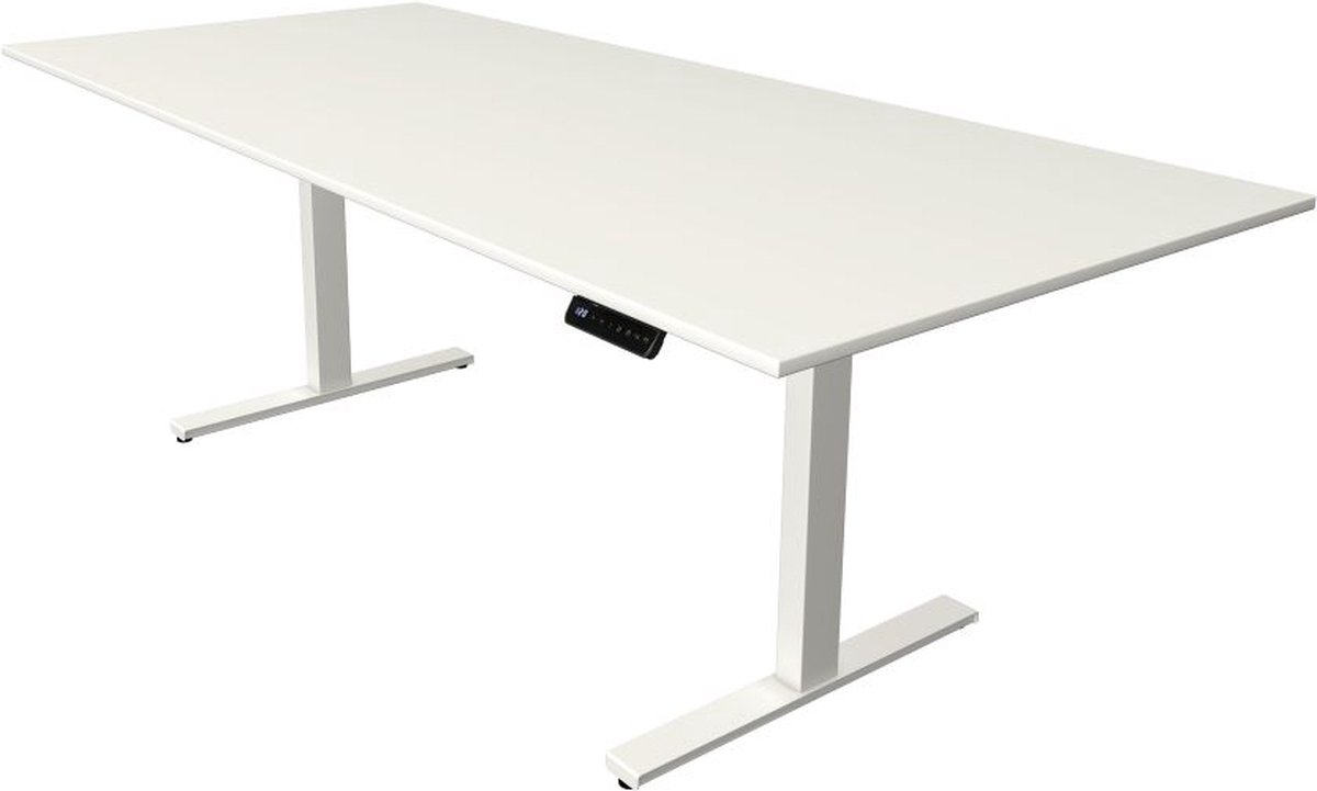 Kerkmann Zit sta bureau Move-3 wit 225x100cm elektrisch verstelbaar