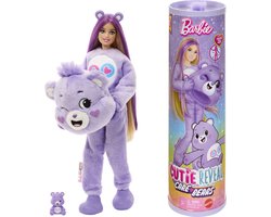 Barbie Cutie Reveal Troetelbeertjes Roze - Barbiepop