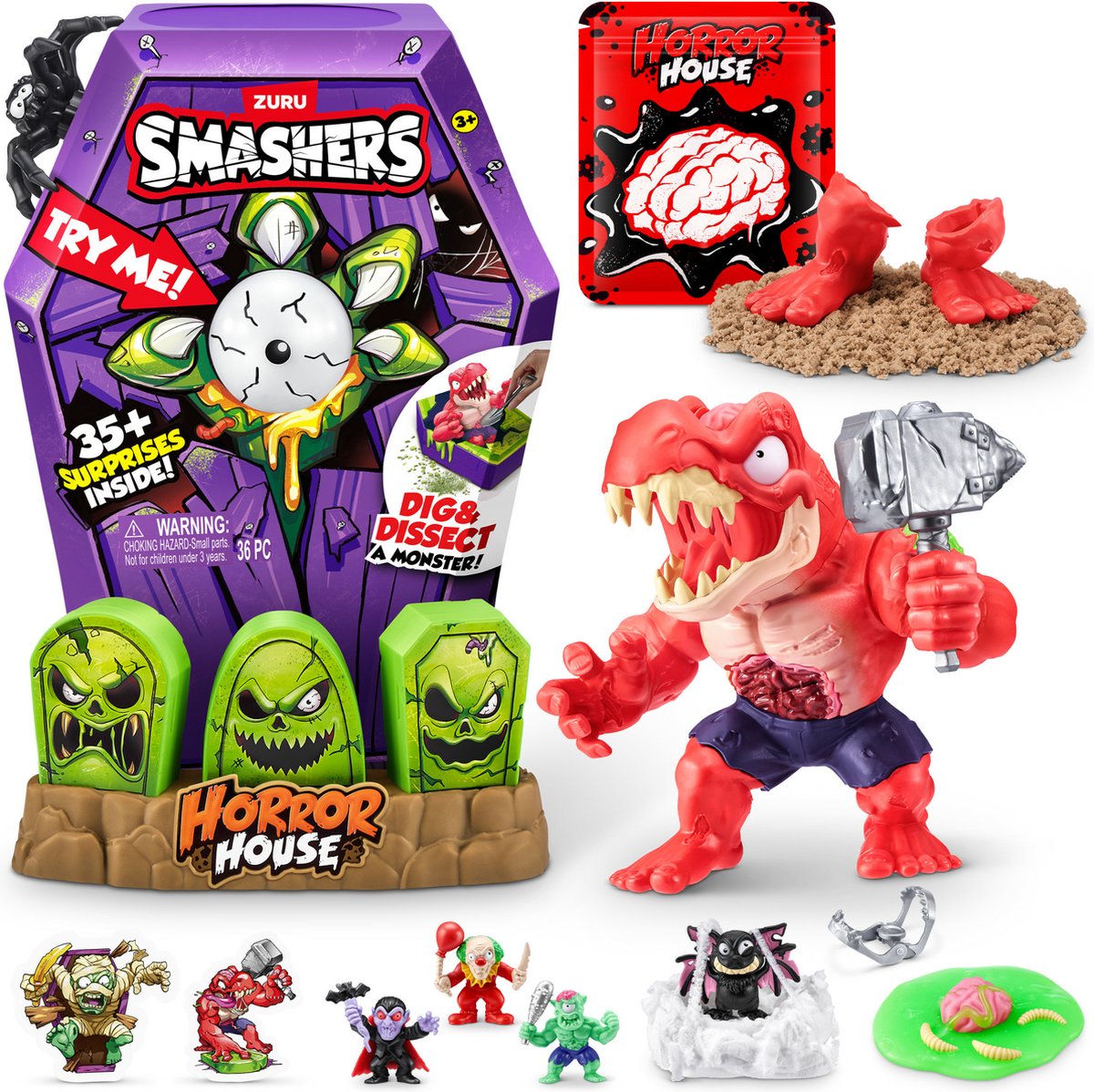 Smashers Horror House Groot Serie 1 van ZURU