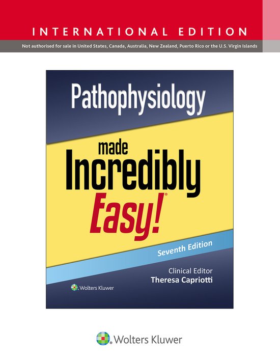 Incredibly Easy! Series®- Pathophysiology Made Incredibly E ... - cover