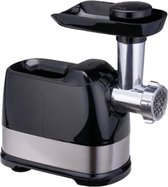 Bol.com Vleesmolen Elektrisch - 600 Watt - 3 Schijven 3-5-7 mm - 15 kg vlees per minuut - RVS - zilverkleurig aanbieding