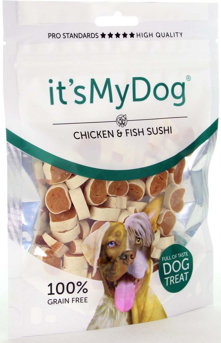 It's My Dog - Chicken&Fish Sushi - 85gr