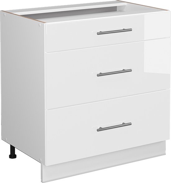 Vicco Wasmachinekabinet Fyrk, Eiken rustiek, 64 x 165 cm met 2 open vakken