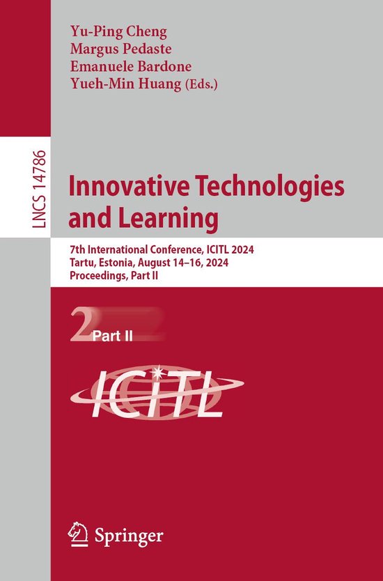 Lecture Notes in Computer Science 14786 - Innovative Technol ... - cover