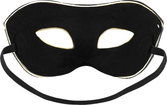 Boland - Masque pour les yeux Disco gold Goud - Adultes - - Bal masqué - NYE - Gala