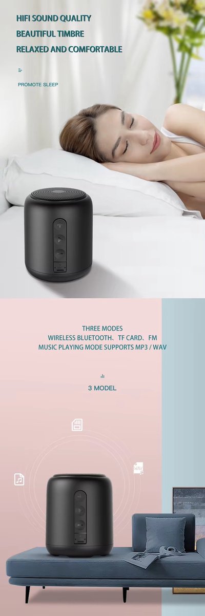 Super Bass IPX4 Waterdichte Bluetooth Speaker - Wireless Speaker Draagbare Draadloze Mini Speaker!Krachtig Geluid met de Super Bass IPX4 Waterdichte Bluetooth Speaker - Draagbare Draadloze Mini Speaker! — afbeelding 2