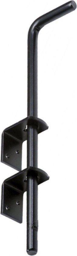 Wovar Boulon de terre Zwart 50 cm | Loquet de portail