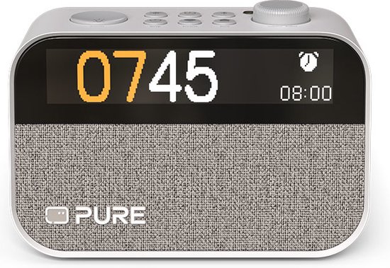 Pure Moment Charge - le compagnon de sommeil ambiant avec chargement sans fil, Cotton White