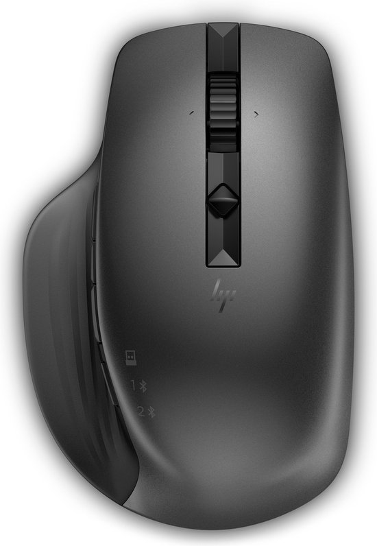 HP 1D0K8AA 935 Creator draadloze track-on-glass muis (USB-C oplaadbaar, 7 knops, 3 apparaten, BT+RF)