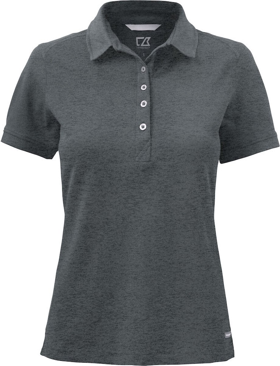 Cutter & Buck Advantage Polo Dames 354419 - Antraciet Melange - XL