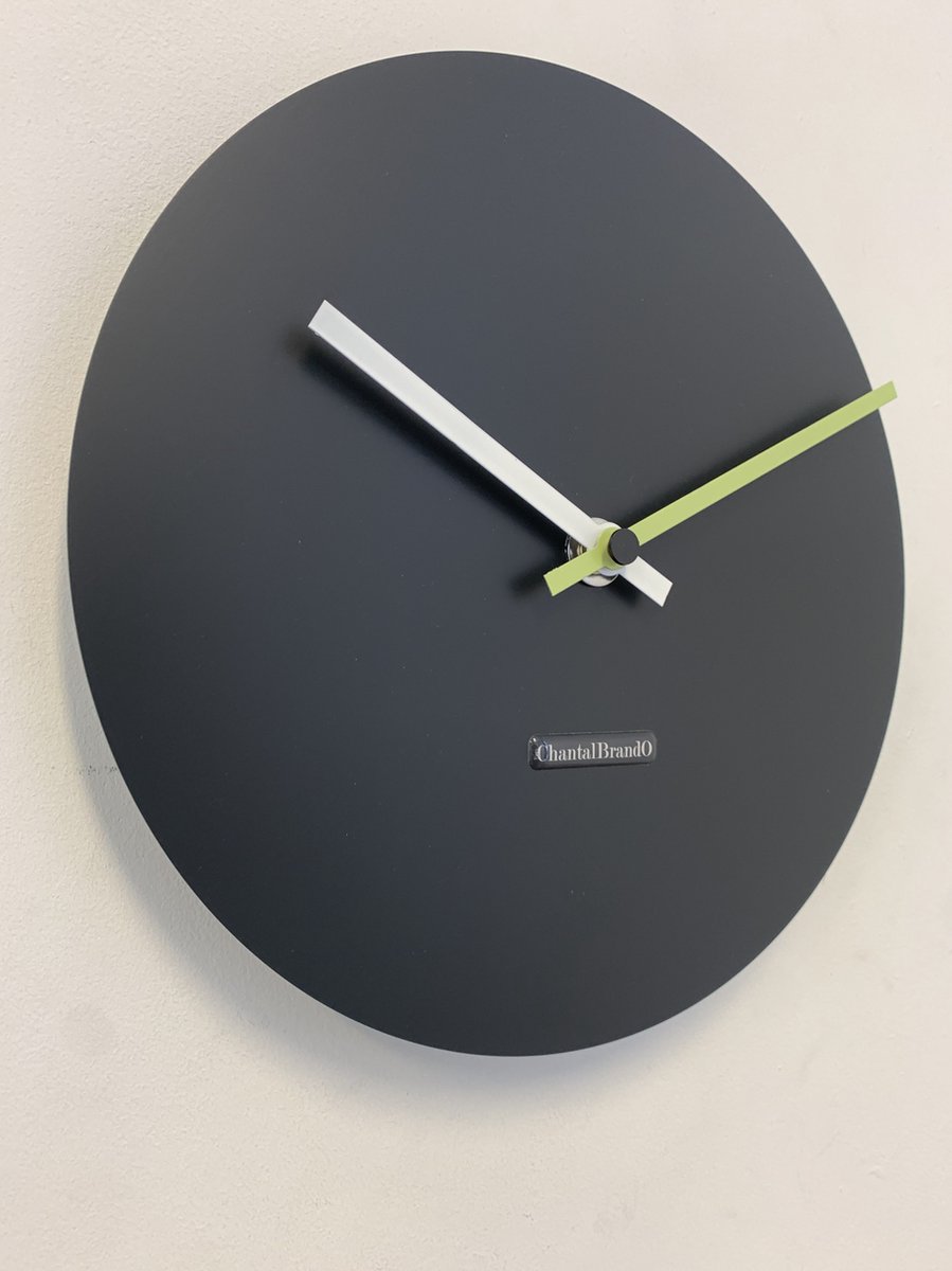 ChantalBrandO Wandklok Multi Colore Modern Design