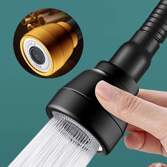 Keukenkraan met handdouche? - Alles voor je Badkamer