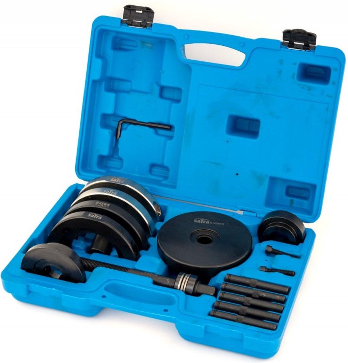 wiellager trekker 85 mm voor vw - persset voor vw t5 en vw touareg - wiel lager persset - wielnaaf demontagepers