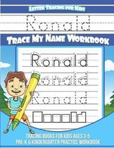 Ronald Letter Tracing for Kids Trace My Name Workbook