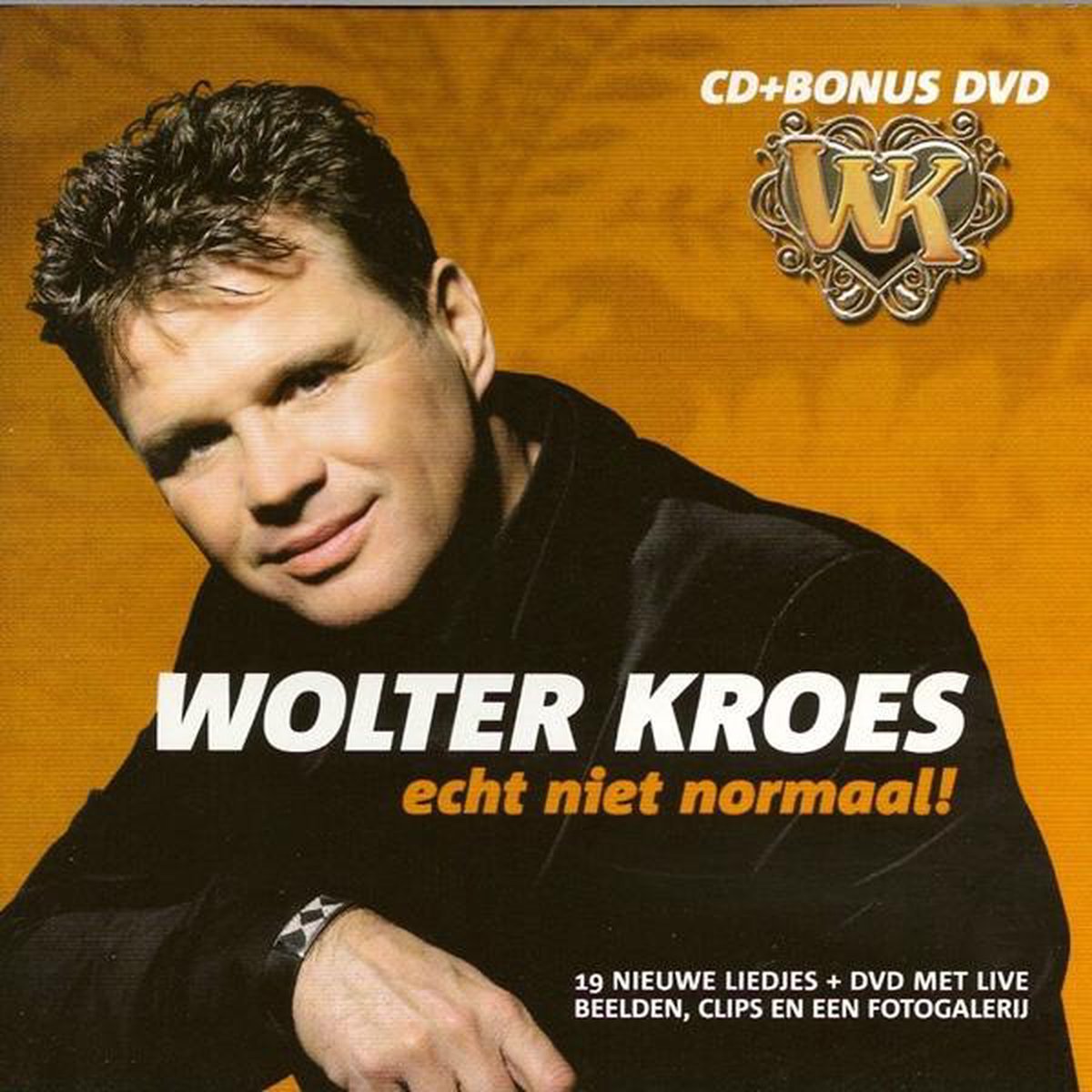 Echt Niet Normaal + DVD - Wolter Kroes