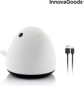 Innovagoods Nachtlamp Oplaadbare Siliconen Touch Lamp Walvis Whale Moby