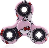 Fidget Spinner Hoogwaardige Kwaliteit Keramische Lagers – Roze Hello Kitty- Hand Spinner + Dé Gadget van 2017 - Stress Spinner