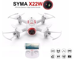 Syma X22W mini drone met WiFi FPV 720p camera