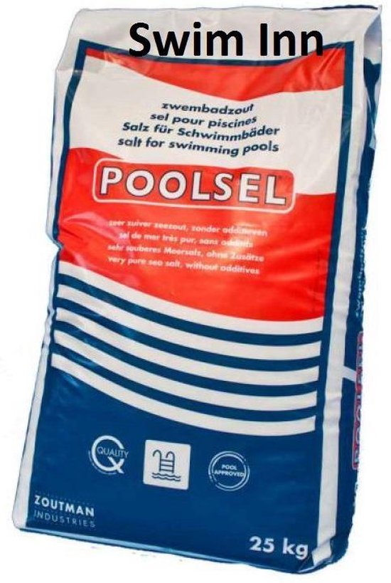 Zwembadzout Poolsel 20 x 25kg ZOUT PROMO