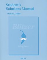 College Algebra Student's Solutions Manual
