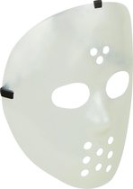 KA LUEN - Fosforescerend hockey masker voor volwassenen - Maskers > Half maskers