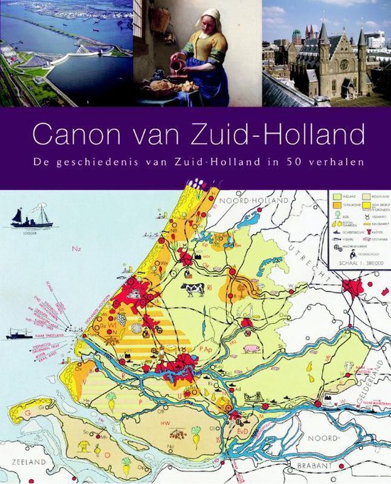 Cover van het boek 'Canon van Zuid-Holland'