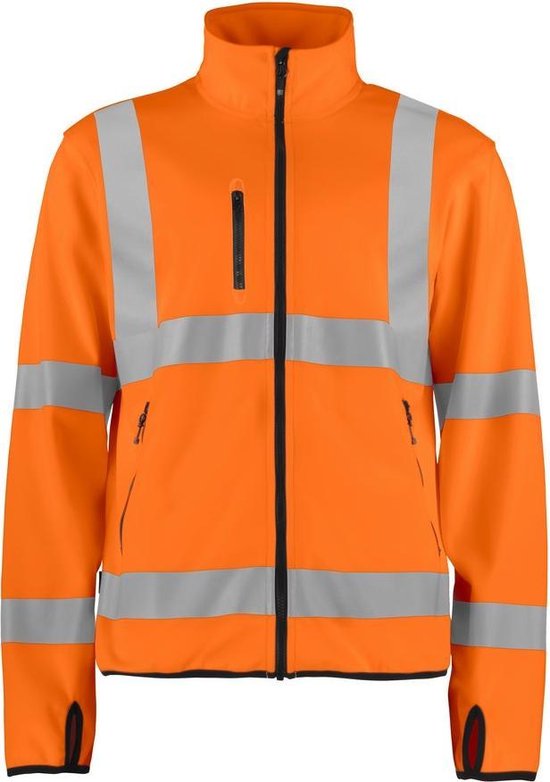 Softshell Projob Prio Light - Orange / Noir - 6105 - Taille S.