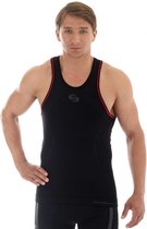 Brubeck Seamless Fitness Shirt - Tank Top - Heren - Zwart - L
