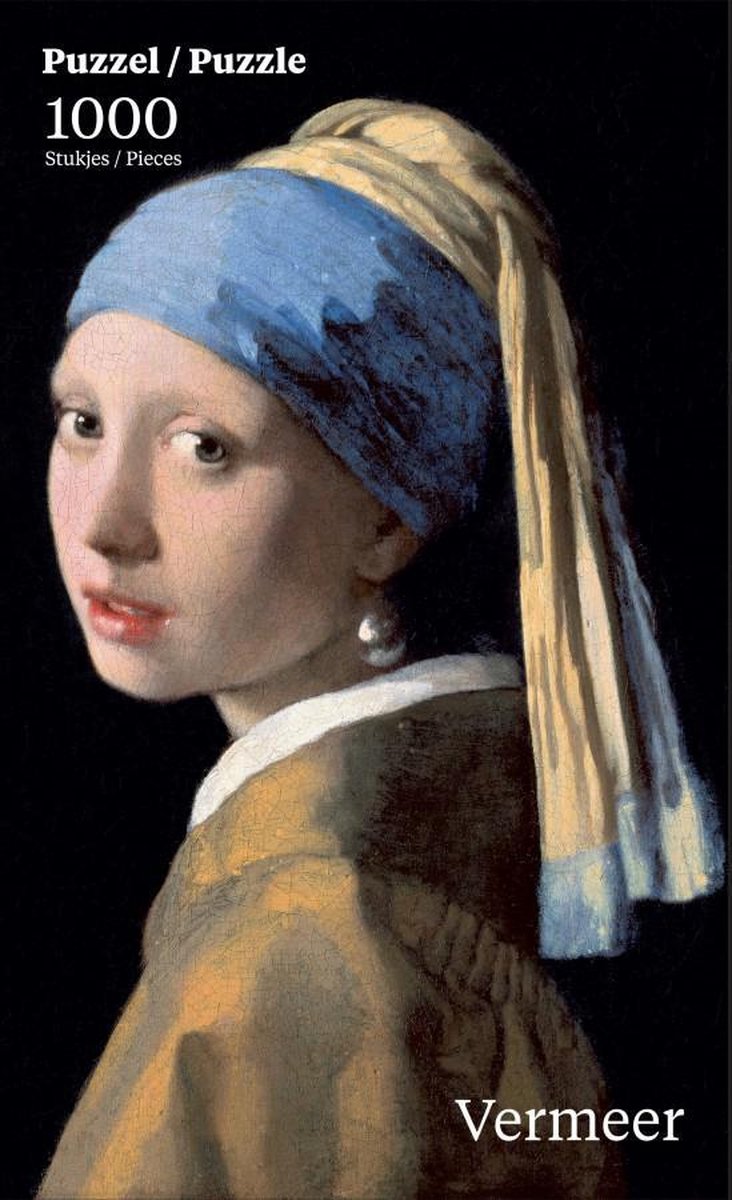 Meisje met de Parel - Johannes Vermeer (Mauritshuis) (1000) | bol.com