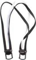Gazelle Power Snelbinder 28 Inch Zwart/wit