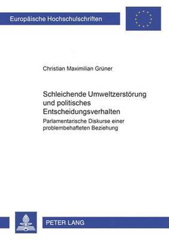Europaeische Hochschulschriften / European University Studie ... - cover