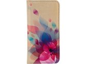 Mobilize Premium Magnet Book Case Samsung Galaxy S6 Edge Fire Flower