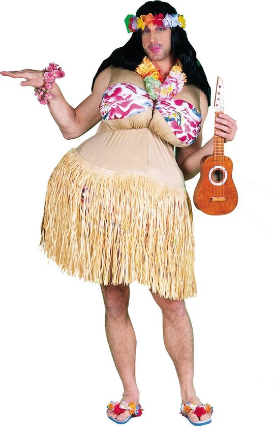 dikmaak kostuum hawaii one size | bol.com