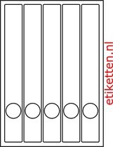 Master Laserlabels 37 x 280 mm