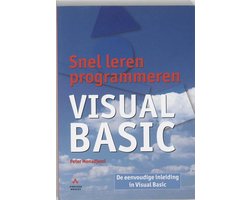 Omslag van Snel Leren Programmeren Visual Basic