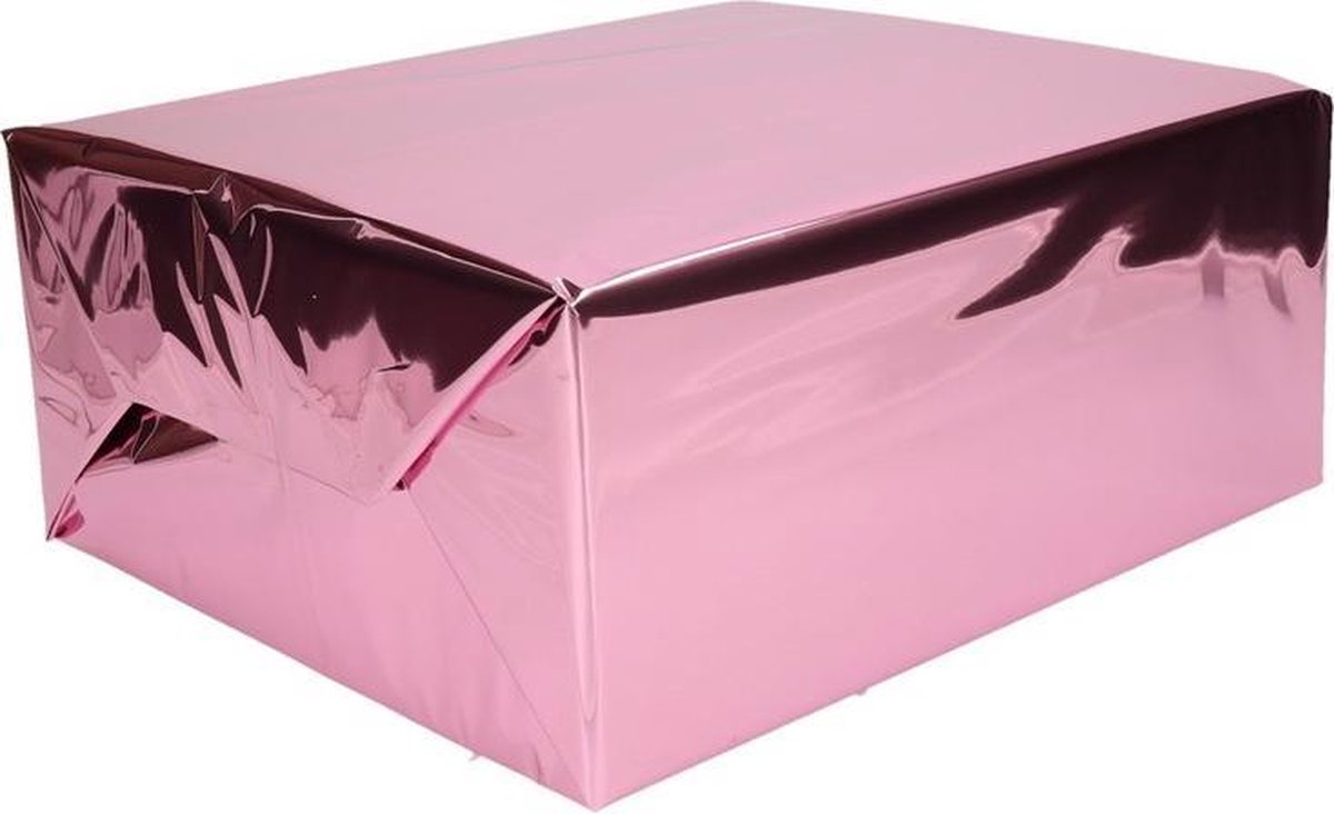 juni lening bagageruimte Kerst inpakpapier roze/paars 200 x 70 cm - kadopapier/ cadeaupapier |  bol.com