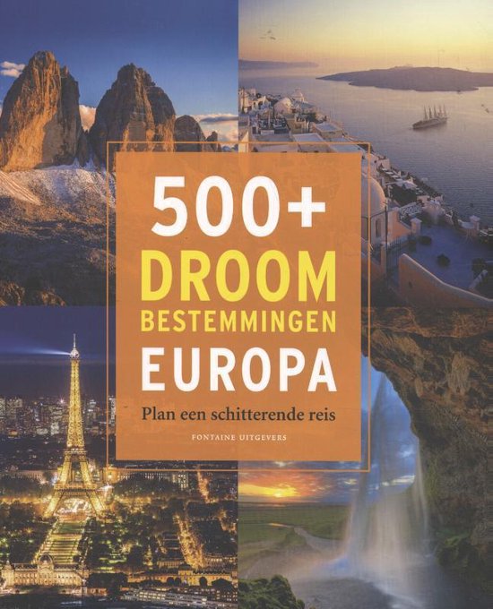 500+ droombestemmingen Europa - cover