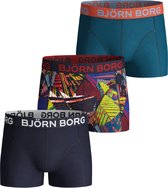 Bjorn Borg - Jongens - 3-Pack Skyscraper Boxershort - Multicolor - 158