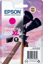 Epson 502XL - 6.4 ml - hoge capaciteit - magenta - origineel - blisterverpakking met RF / akoestisch alarm - inktcartridge - voor Expression Home XP-5100; WorkForce WF-2860, WF-2865DWF